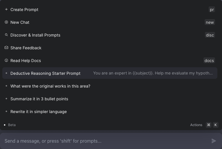 Command Palette Image